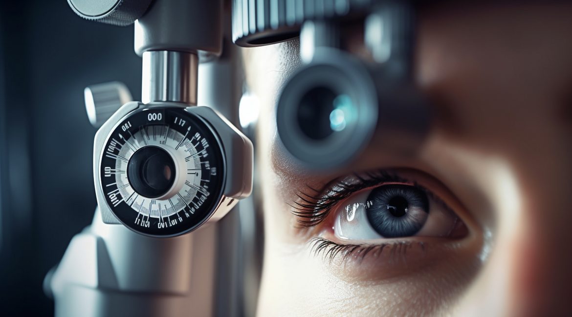 Operación lente intraocular